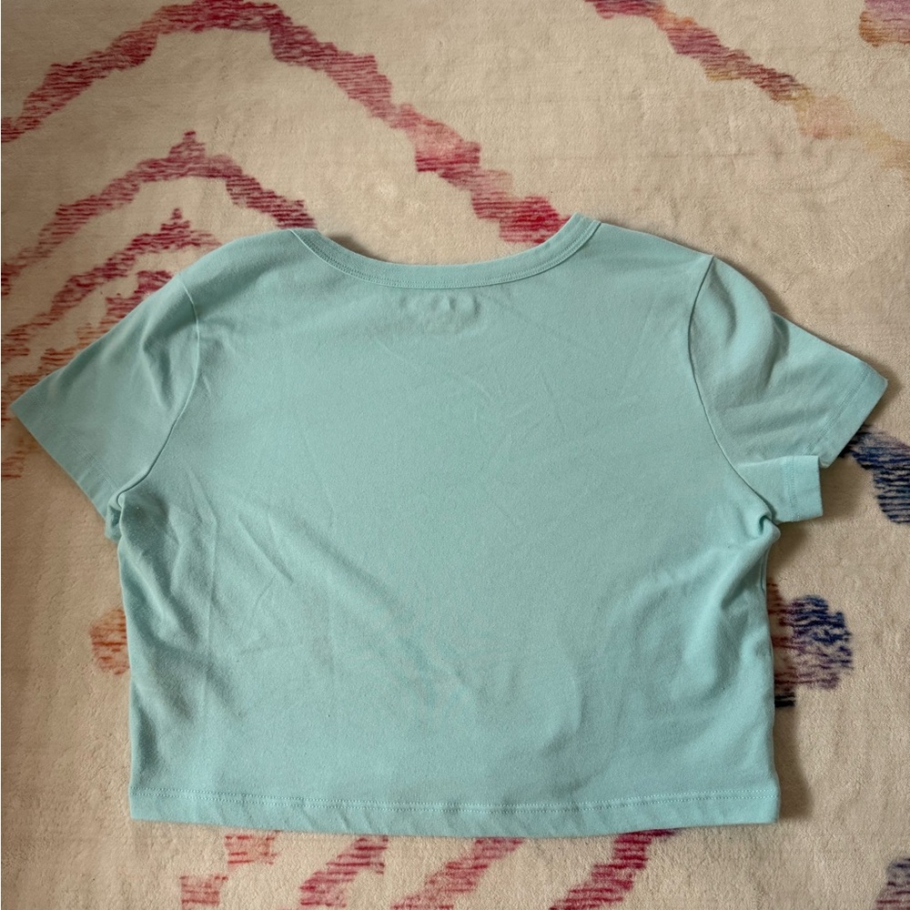 Short Sleeve Blue Top - Picture 3 of 3